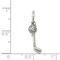 thumbnail image 4 of FJC Finejewelers Sterling Silver Antiqued Golfer's Charm, 4 of 5