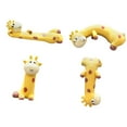 thumbnail image 3 of Juego de 4 adorables figuras de jirafa para decoración de pantalla de computadora, para oficina, tablero de instrumentos de coche, versátiles., 3 of 9