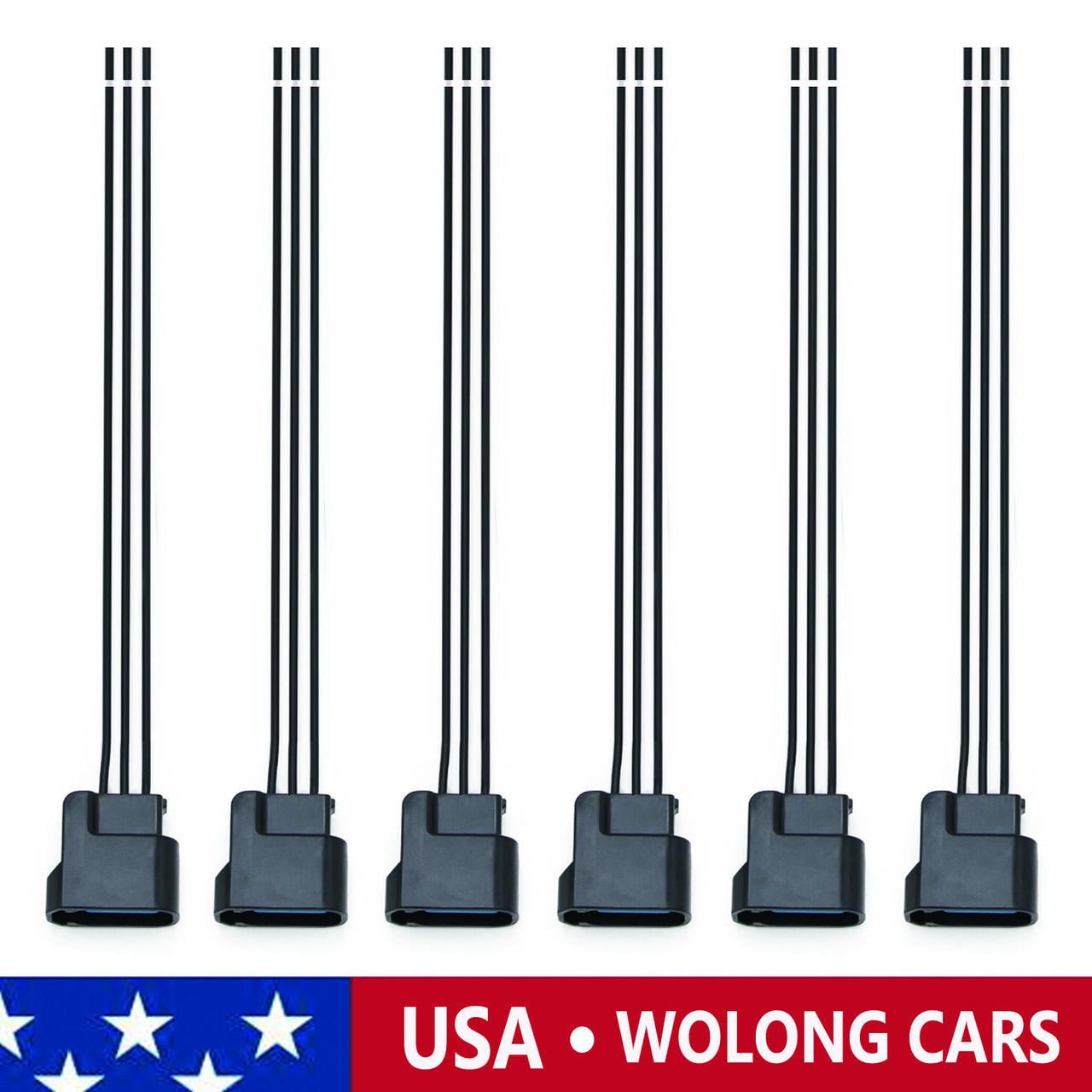 6X Ignition Coil Pack Connector Plug for Honda Accord Odyssey Pilot