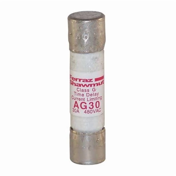 Mersen UL Class Fuse, G Class, Time-Delay, 25A, 480V AC, Non-Indicating AG25