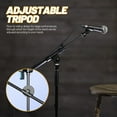 thumbnail image 3 of MOVTOTOP 2Pcs Microphone Arm Clamps Black Plastic Metal Mic Clips for Music Programs Stage Shows, 3 of 8