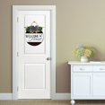 thumbnail image 3 of Eveokoki 11" Welcome Home Sign for Front Door Farmhouse Porch ,Rustic Round Wooden Hanging Signs for Housewarming gift Christmas Festival Decoration Wall Decor Outdoor Indoor, 3 of 5