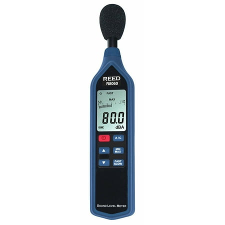UPC: 0800837001498 | REED Instruments R8060 Sound Level Meter with Bargraph