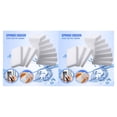 thumbnail image 4 of Wosthever Limpiador de melamina con esponja blanca, 10 Uds., de cocina multifuncional, herramientas de limpieza para baño, esponja Blanco 2piezas, 4 of 6