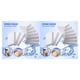 thumbnail image 4 of Injueey 10 Pieces Sponge Eraser Bathroom Bathtub Washroom Flexible Housekeeping Pads Scrubber Maintenance Portable Cleaning Blanco 2piezas, 4 of 6