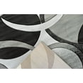 thumbnail image 6 of Planet Rugs Premium 3D Thick Abstract Indoor Area Rug 1062 Grey 5'3''x7'6'', 6 of 10