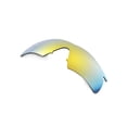 thumbnail image 2 of Walleva 24K Gold Polarized Lenses And Black Earsocks For Oakley M Frame Hybrid Sunglasses, 2 of 5