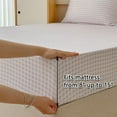 thumbnail image 7 of Pink Gingham Twin Sheet Set, Soft Brushed Microfiber Pink Plaid Twin Bed Sheets, 3-Pieces Pink Checked Sheet Set with Deep Pocket, 7 of 7