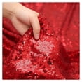 thumbnail image 3 of Mantel Queen Dream Red Sequin 228 x 335 cm de poliéster, 3 of 7
