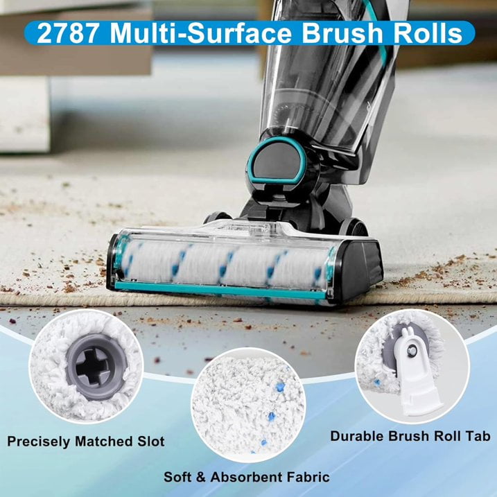 Lot De 3 Filtres HEPA Compatibles Bissell CrossWave HF3 3598N – Filtration 99,97% Pour Aspirateur Balai Laveur Sans Fil