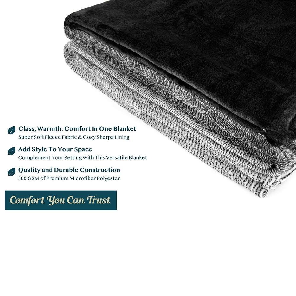 PAVILIA Flannel Fleece Throw Blanket for Couch | Super Soft Cozy Microfiber Couch Blanket | Decorative Accent Throw