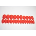 thumbnail image 3 of 24pcs Ballerina False Nails Fake Coffin Long Tips 12 Sizes with Glue (Matte Ferrari Red), 3 of 6