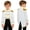 White, variant on Boys Medieval Royal Prince Tailcoat Jacket Tassel Long Sleeve Vintage Tuxedo Coat Party Green 12-18M
