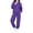 Purple-13, variant on Sakuulaan Kids 2‑Piece Tracksuit Set, Full‑Zip Hooded Jacket and Jogger Pants, Soft Polyester Casual Outfit for Girls 2‑14 Years