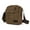 Coffee, variant on BadPiggies Men Canvas Shoulder Sling Bag Multi-function Messenger Handbag Vintage Work Travel Bag (Gray)