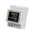 thumbnail image 2 of Amdohai D52-2066 DIN-Rail Multi-Function Meter Colorful LCD Display Voltage Current Active Power Frequency Electric Energy Measurement Monitoring Device, 2 of 7