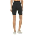 thumbnail image 2 of Danskin Women's Shorts Sz L Ladies' Bike Short, 2-Pack Black, 2 of 4