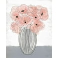 thumbnail image 2 of Sherrill, Kate 15x18 White Modern Wood Framed Museum Art Print Titled - Poppies in Vase, 2 of 4