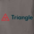 thumbnail image 3 of CafePress - Triangle Horizontal T Shirt - Womens Comfort Colors® Shirt, 3 of 4