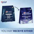 thumbnail image 2 of Crest 3D Whitestrips Professional White At-home Teeth Whitening Kit, 20 Treatments,20 Levels Whiter, 2 of 10