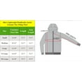 thumbnail image 3 of Men’s Fleece Lined Windbreaker Jacket Coat With Tuck In Hood (S-2XL), 3 of 5