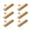 gold, variant on 6pcs Cabinet Drawer Pulls 3 Inch C C Modern Aluminum Handles Minimalist Cabinet Handle for Kitchen & Bathroom Use
