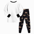 thumbnail image 7 of Gibobby Boy Outfits Fall Winter Printed Cute Printed Long Sleeve Outwear Clothing Sets 1T 2T 3T 4T Toddler Boys Outfit Sets(7-8 Years,White), 7 of 7