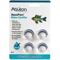 6 Pack Aqueon AquaPacs Water Clarifier [Bulk Aquarium Supplies, New Aquarium Supplies, Aquarium Water Clarifiers, Aqueon] 24 count (6 x 4 ct)
