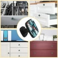 thumbnail image 5 of 4 Pcs Cabinet Handle Drawer Pulls Christmas Snowman Knobs with Screws Square Furniture Office Cabinet Knob Decoration, 5 of 7