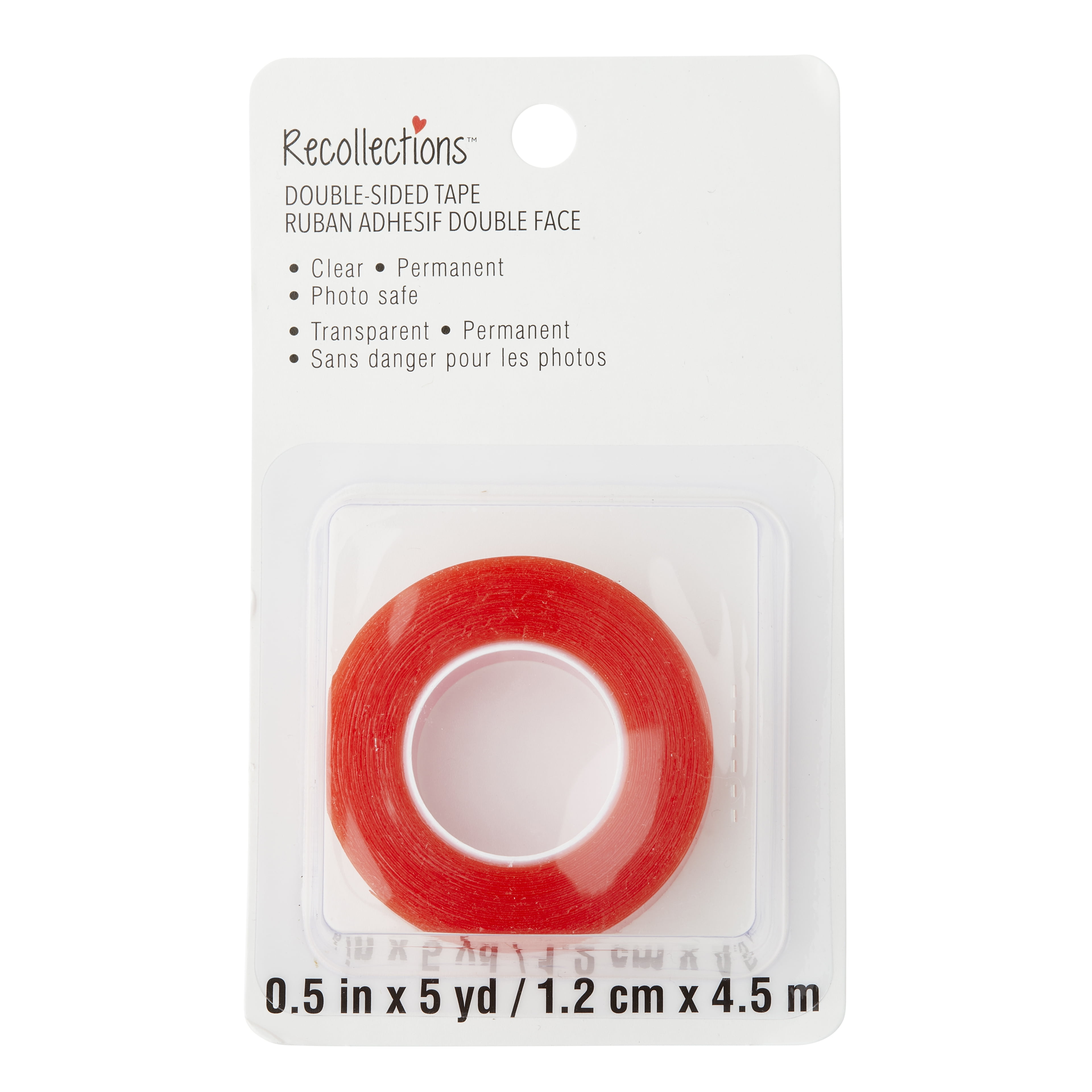 Recollections 1/2" Double Sided Adhesive Tape, 12 Pack
