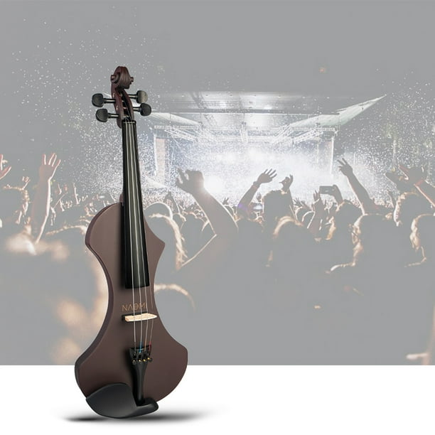 NAOMI V1 Series 4 4 Full Size Electric Violin Hand Carved Solid