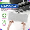 thumbnail image 4 of Microwave Filter Replacement 5.78" x 12.91" Aluminum Mesh Grease Filter for  W10208631A - 4-Pack, 4 of 5