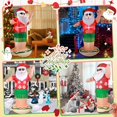 thumbnail image 2 of Christmas Inflatable Santa Claus Outdoor Yard Decorations 7ft Blow Up Giant Hawaiian Animated Hula Santa Inflatables Shaking Dance Xmas Blowups Led Lights Outside Lawn Holiday Vacation Decor, 2 of 7