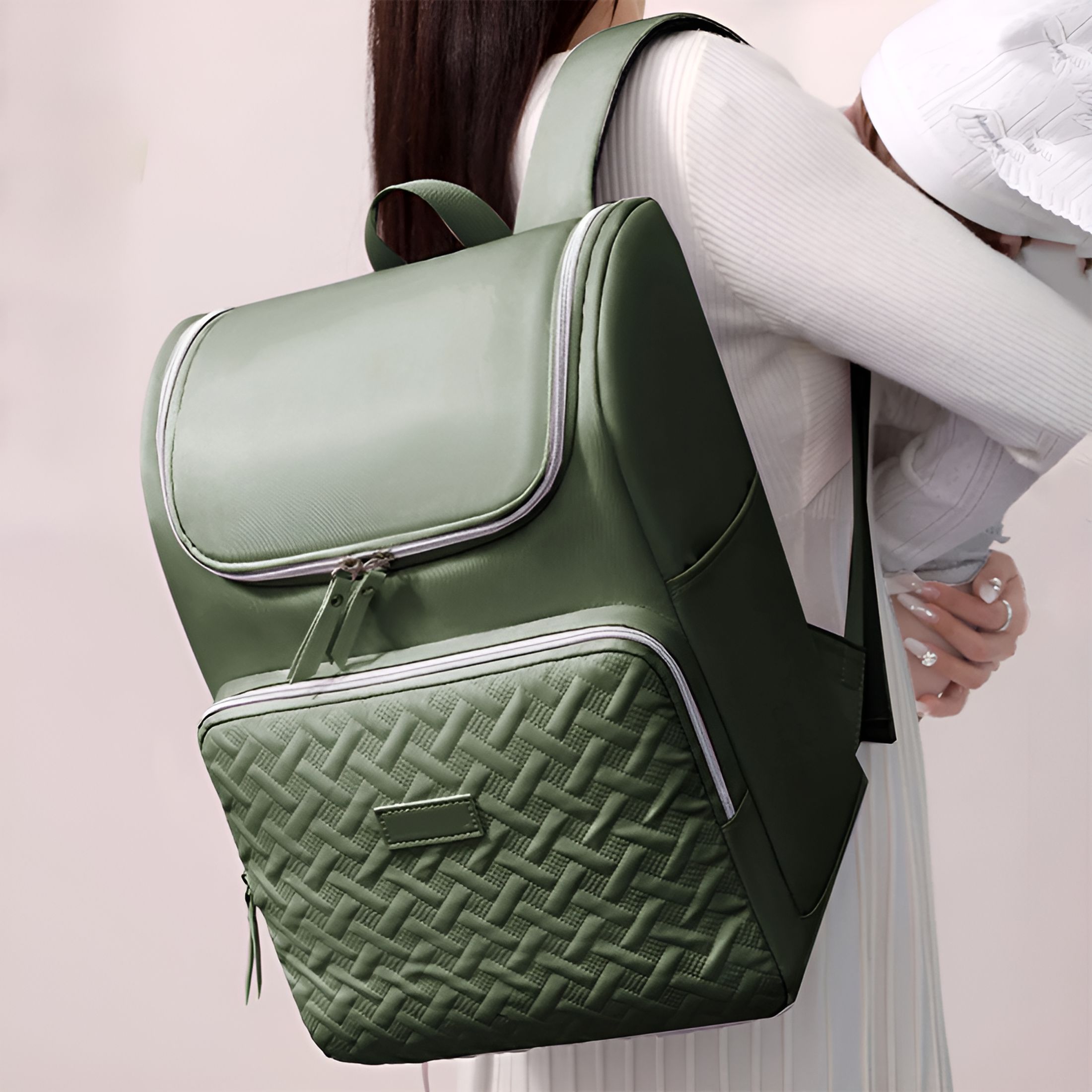 GASTROPOD 2026 New Diaper Bag Backpack,Multifunction Travel Baby Bag,Waterproof Baby Tote,Large Capacity Mommy Bag,Newborn Essentials Backpack Bag for Travel,Outings,Daycare,Stroller Trips