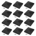 thumbnail image 6 of Protection Black Plastic Fence Post Cap For 4X4 Inches Posts Set Of 12, 6 of 8