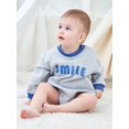 thumbnail image 2 of famuka Baby Boy Girl Bodysuit Casual Cotton Onesie Romper, 2 of 5