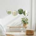 thumbnail image 3 of Americanflat Adhesive Mirror Tiles - Circular Domino Dot Design - Peel and Stick Mirrors for Wall. Frameless Round Mirrors for Bedroom and Living Room Decor (4pcs Set), 3 of 4