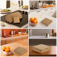 thumbnail image 3 of WASHWEPE 20Ud Cajas Kraft Para Pizza Y Comida Para Llevar Con Práctico Y Resistente Color Marrón, 3 of 7
