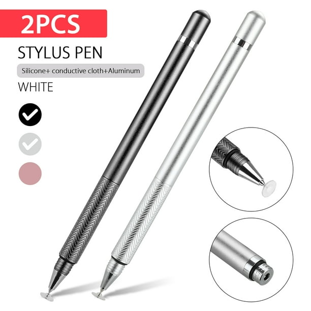 Tsv 2 1pcs Stylus Pen Active Stylus Digital Pen For Touch Screens Compatible With Iphone 6 7 8 X Xr Ipad Samsung Phone Tablets For Drawing And Handwriting On Touch Screen Smartphones Tablets Walmart Com