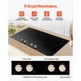 thumbnail image 3 of 6600W 4 Burner Induction Cooktop Electric Countertop Burner Knob Control, 3 of 10