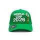 thumbnail image 2 of KNITE Gorra Fútbol Brasil Verde Copa 2026 Fan Sport Ajustable Bordada 3D, 2 of 5