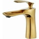 thumbnail image 1 of Bathroom Sink Faucet Single Handle Brass Gold Chrome Gold Finish Single Handle with Sink, 1 of 4