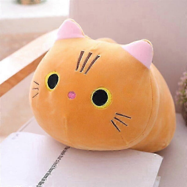 Soft Plush Cat Pillow Cushion Stuffed Animal Cat Plush Toy For Birthday Gift