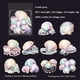 thumbnail image 2 of 30Pcs Stickers for Girls Marine Animals Stickers, PET Waterproof Gold Holographic Outlines Vibrant Colors Glisten Decals, 2 of 5