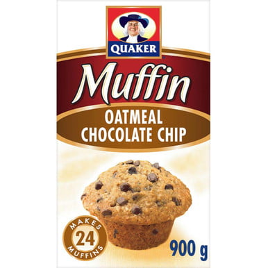 Quaker Muffin Mix Oatmeal Chocolate Chip, 900g/31.7 oz. {Imported from ...