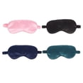 thumbnail image 1 of Miangastore Blindfolds Silk Pastel Pink 4Pcs 8.3X3.9in, 1 of 9
