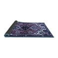 thumbnail image 2 of Ahgly Company Indoor Square Persian Blue Traditional Area Rugs, 4' Square, 2 of 4
