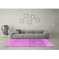 thumbnail image 3 of Ahgly Company Indoor Square Abstract Purple Modern Area Rugs, 8' Square, 3 of 4