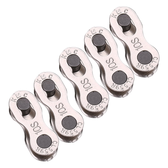 Yosoo 5 Pairs Heavy Duty Bike Quick Release Chain Mater Link Magic Joint Connector for 8/9/10 Speed
