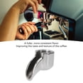 thumbnail image 4 of Espresso Portafilter, Double Portafilter Spout Semi Automatic Espresso Machine Replacement Parts 2 Ways Spout for Portafilter Barista Coffee Machine Accessory Infuser, 4 of 7